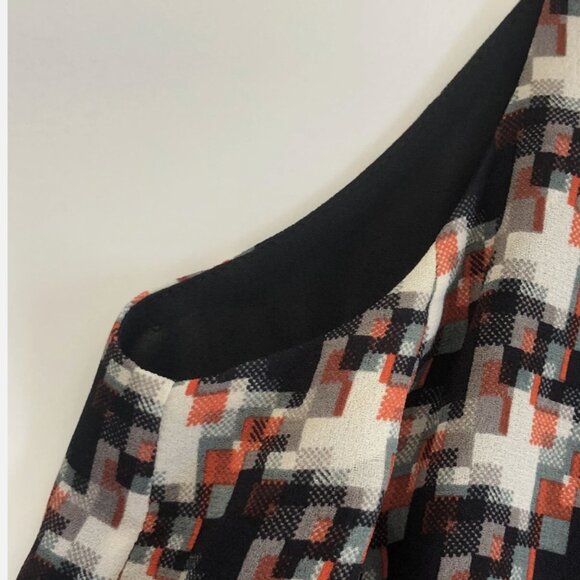 Rag & Bone Lamb Leather & Silk Shoulder Tank Top Size XS - Picture 9 of 11